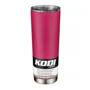 KODI by H‑E‑B Stainless Steel Insulated Slim Tumbler - Berry Pink- 28oz
